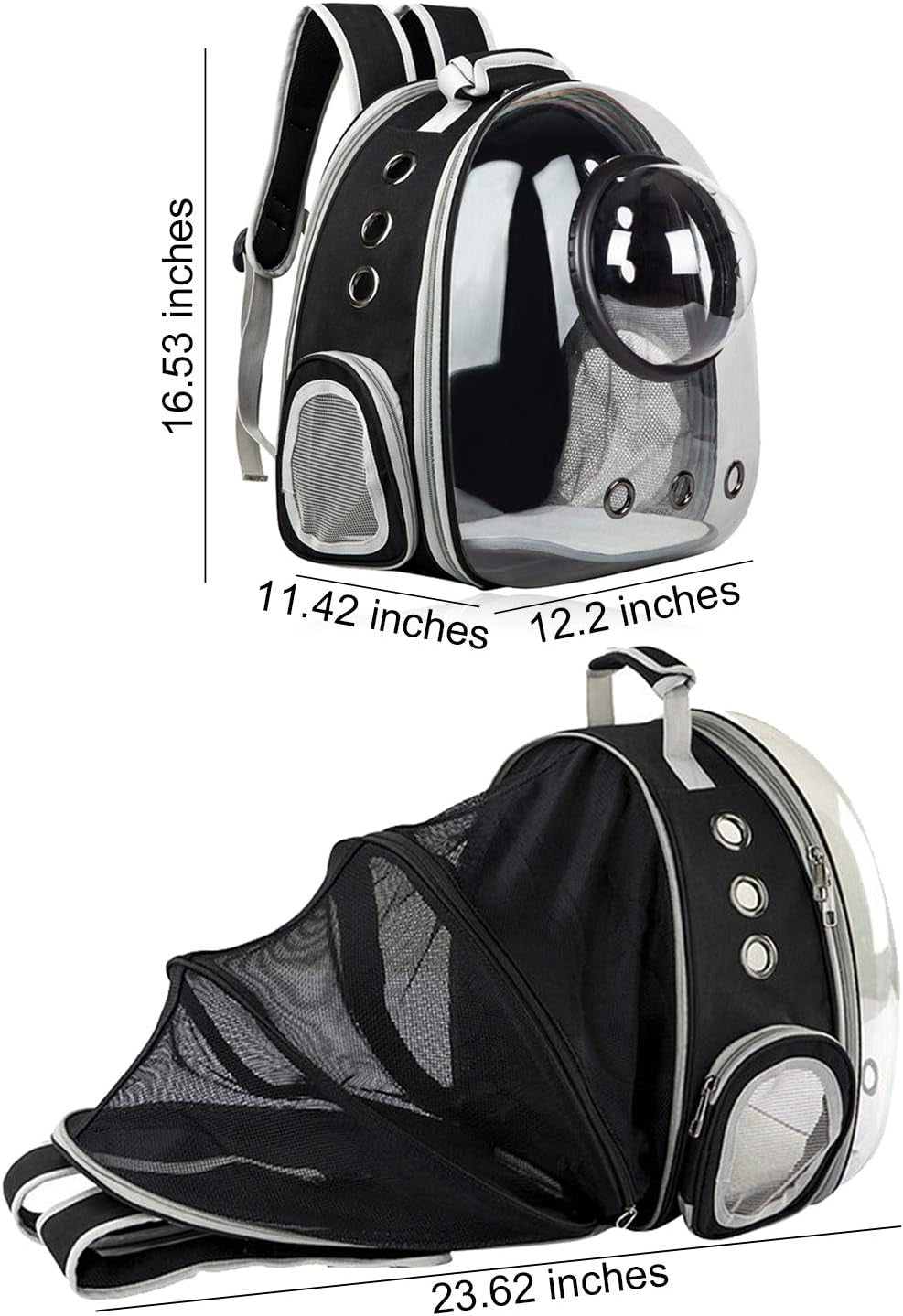 Cat & Dog Carrier Backpack for Small Medium Cat Puppy Doggie