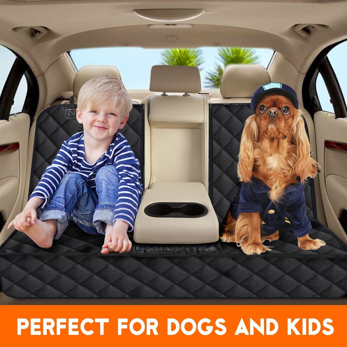 Dog Car Back Seat Cover