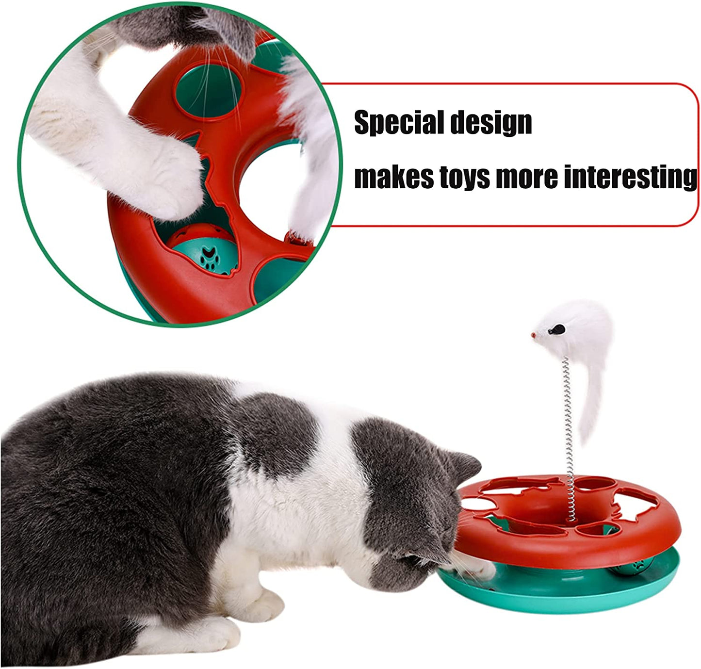 Interactive Kitten Toys Roller 